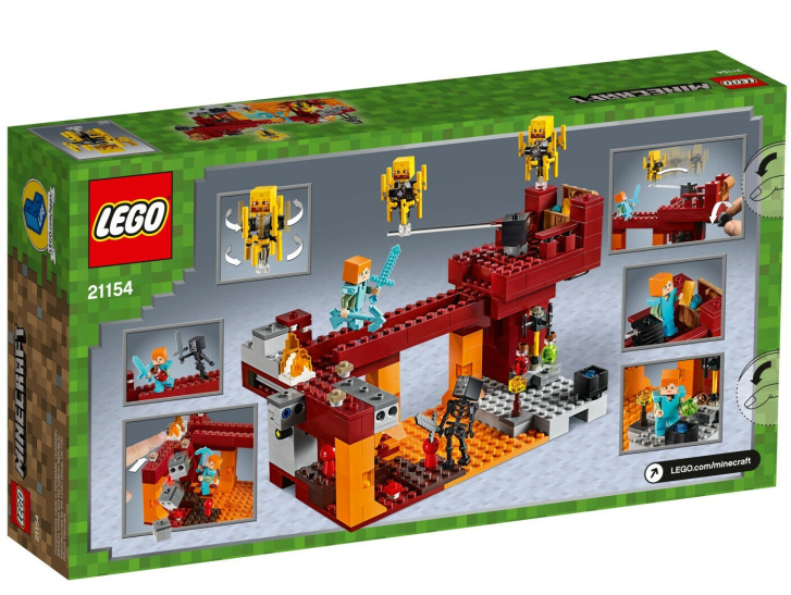 21154 LEGO MINECRAFT - Most ohniváků