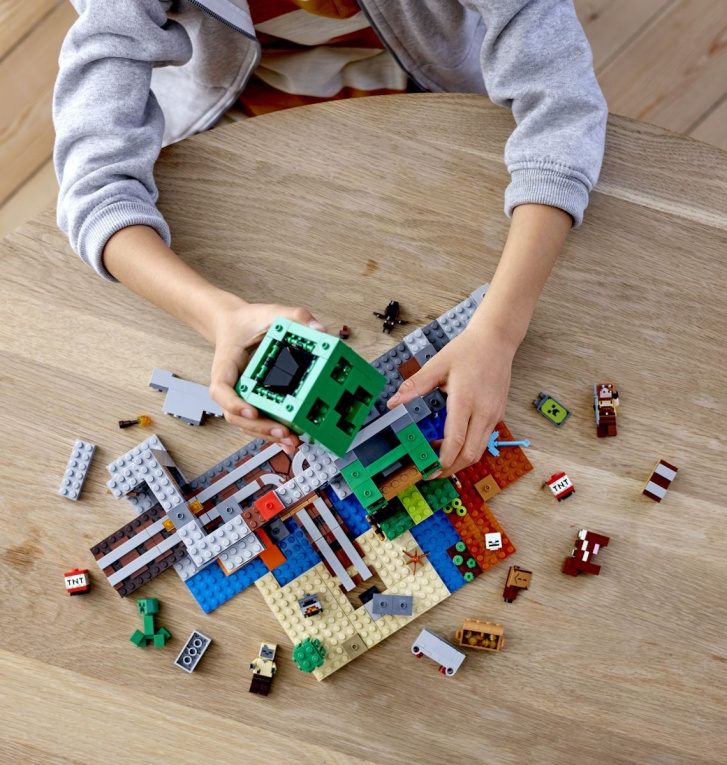 21155 LEGO MINECRAFT - Creeperův důl