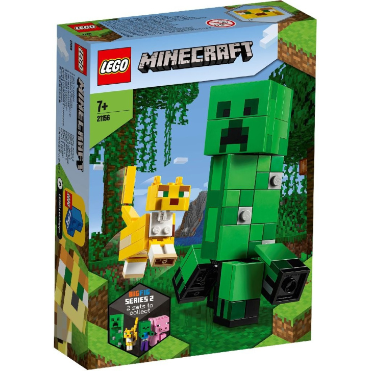 21156 LEGO MINECRAFT - Velká figurka: Creeper a Ocelot