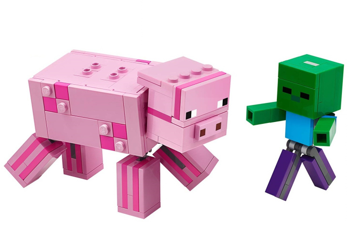 21157 LEGO MINECRAFT - Figúrka prase a zombie
