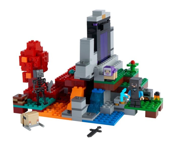 21172 Lego Minecraft– Zničený portál