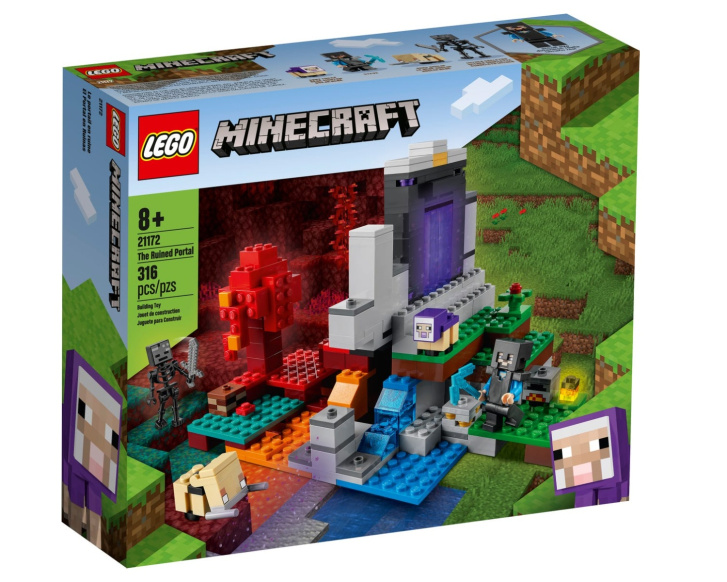 21172 Lego Minecraft– Zničený portál