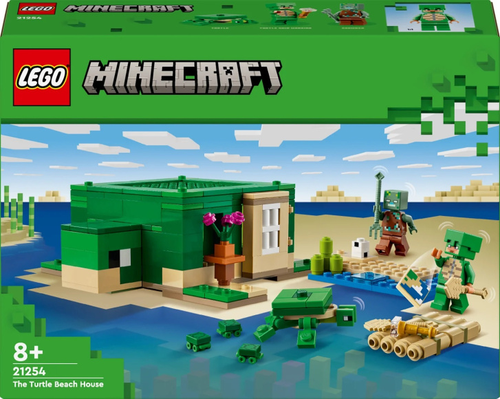 21254 Lego Minecraft – Želví domek na pláži