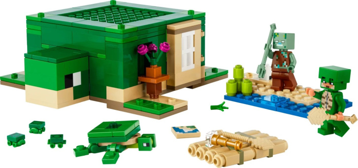 21254 Lego Minecraft – Želví domek na pláži