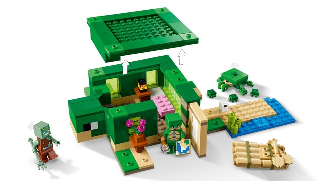 21254 Lego Minecraft – Želví domek na pláži