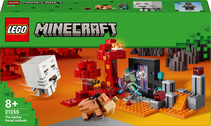 21255 Lego Minecraft – Přepadení v portálu do Netheru