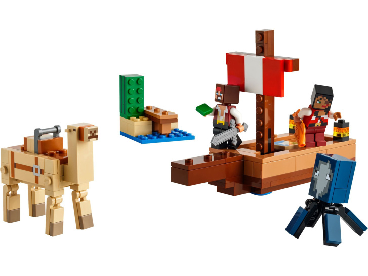 21259 Lego Minecraft – Plavba na pirátské lodi