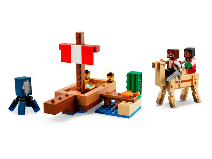 21259 Lego Minecraft – Plavba na pirátské lodi