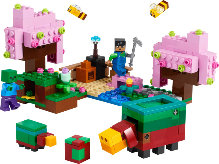 21260 Lego Minecraft – Zahrada s rozkvetlými třešněmi