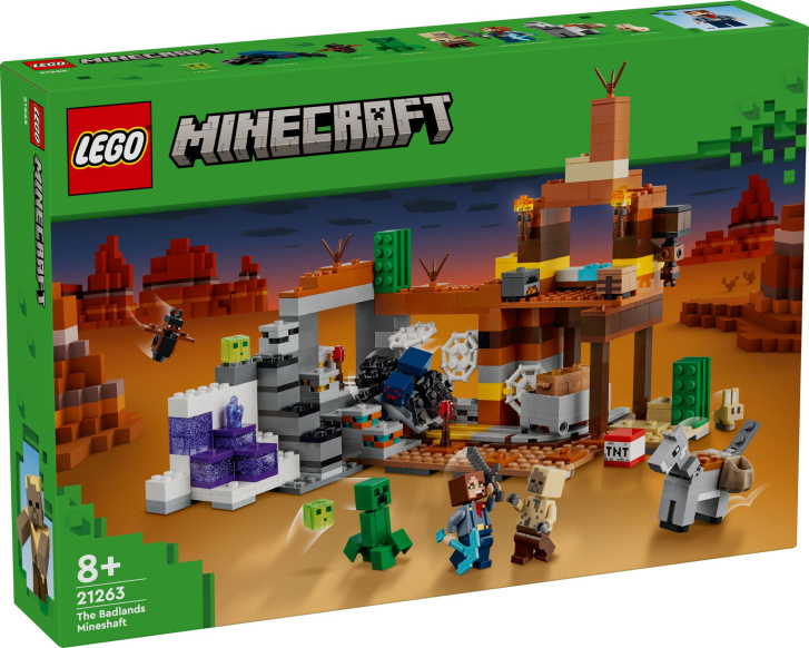 21263 Lego Minecraft – Důlní šachta v pustině
