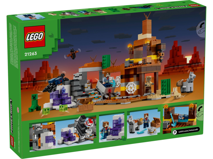 21263 Lego Minecraft – Důlní šachta v pustině