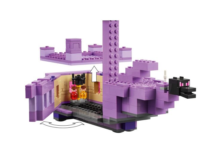 21264 Lego Minecraft – Drak z Enderu a loď z Endu