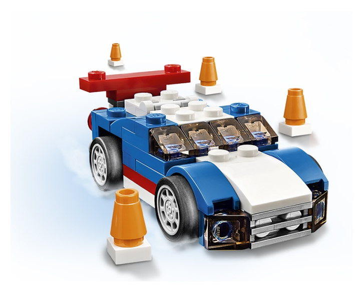 31027 LEGO CREATOR - Modré závodní auto