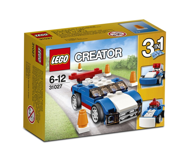 31027 LEGO CREATOR - Modré závodní auto