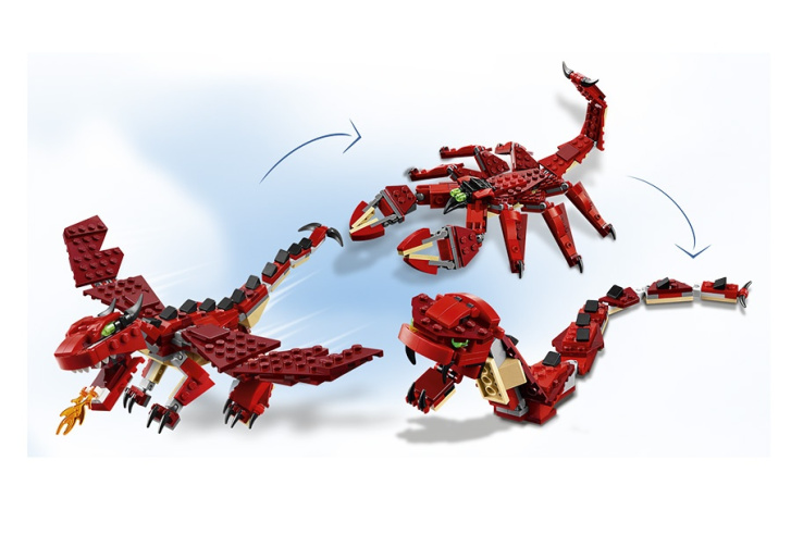 31032 LEGO CREATOR - Červené příšery