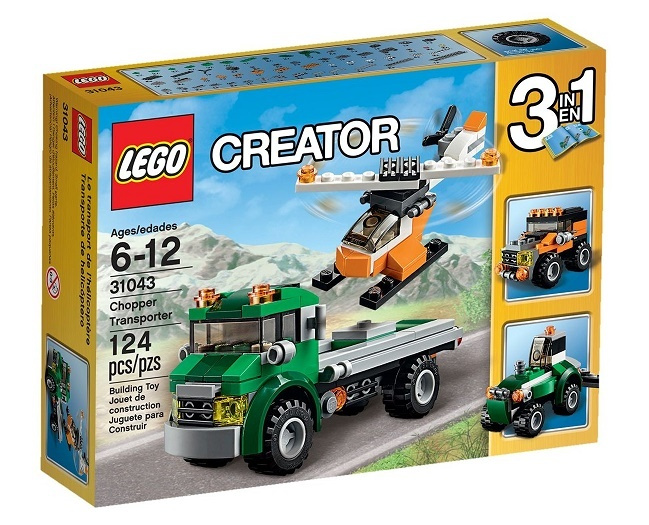31043 LEGO CREATOR – Dopravní vrtulník