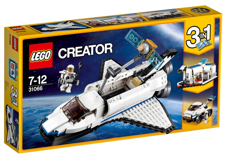 31066 LEGO CREATOR - Průzkumný raketoplán