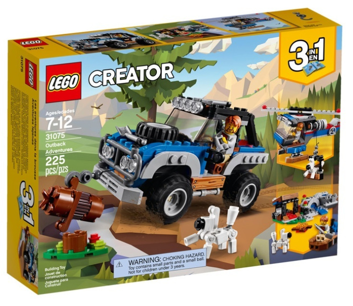 31075 LEGO CREATOR - Dobrodružstvá ve vnitrozemí