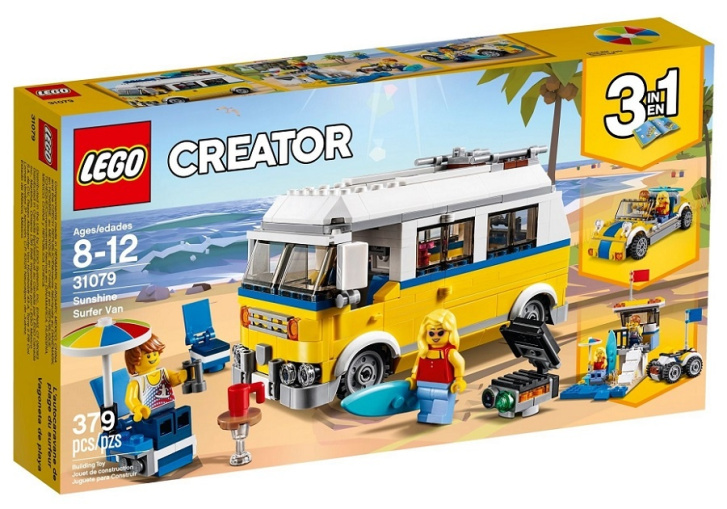 31079 LEGO CREATOR - Dodávka surfařů Sunshine