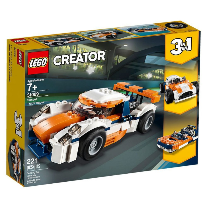31089 LEGO CREATOR - Oranžové závodní auto