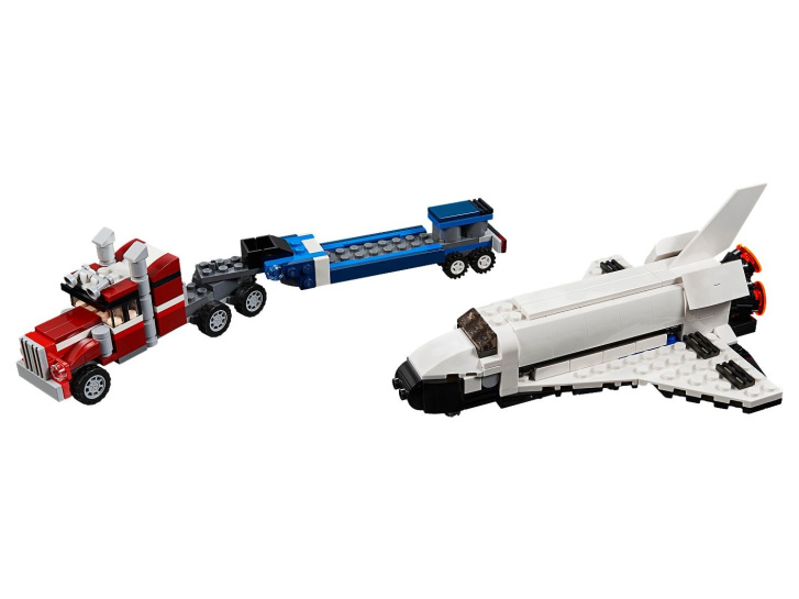 31091 LEGO CREATOR - Kamion na přepravu raketoplánu