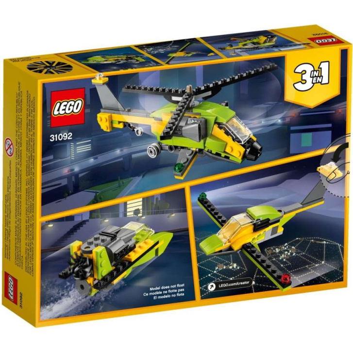 31092 LEGO CREATOR - Dobrodružství s helikoptérou