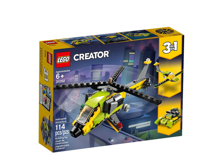 31092 LEGO CREATOR - Dobrodružství s helikoptérou