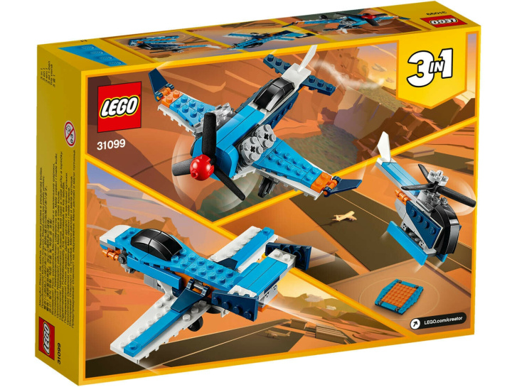 31099 LEGO CREATOR - Vrtulové letadlo