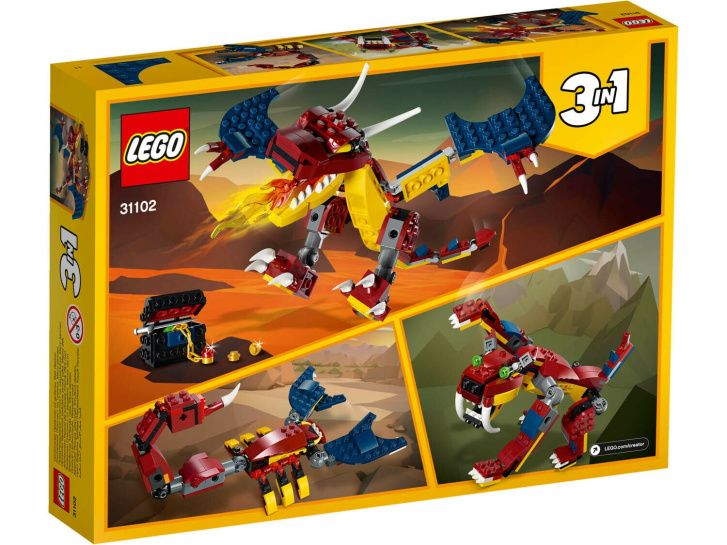 31102 LEGO CREATOR - Ohnivý drak