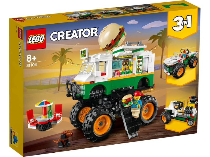 31104 LEGO CREATOR - Hamburgerový Monster truck