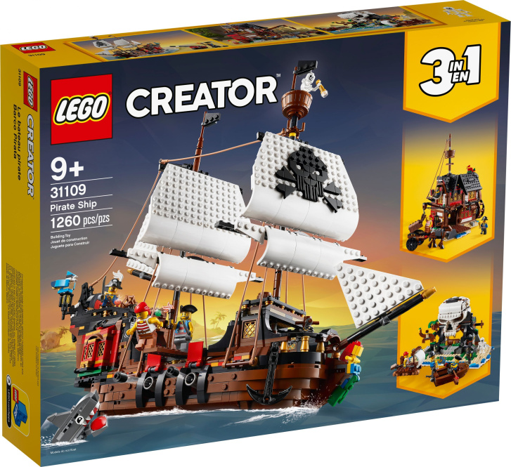31109 Lego Creator – Pirátská loď