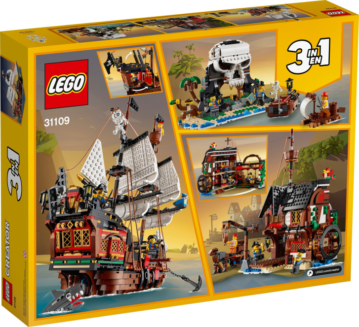 31109 Lego Creator – Pirátská loď