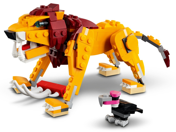 31112 Lego Creator - Divoký lev 3v1