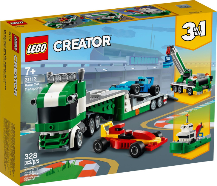 31113 Lego Creator - Kamion pro přepravu závodních aut