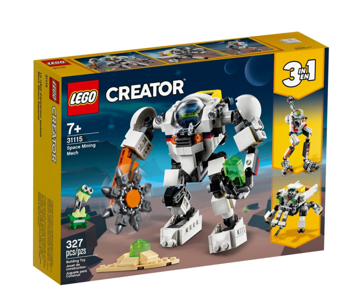 31115 Lego Creator – Vesmírný těžební robot