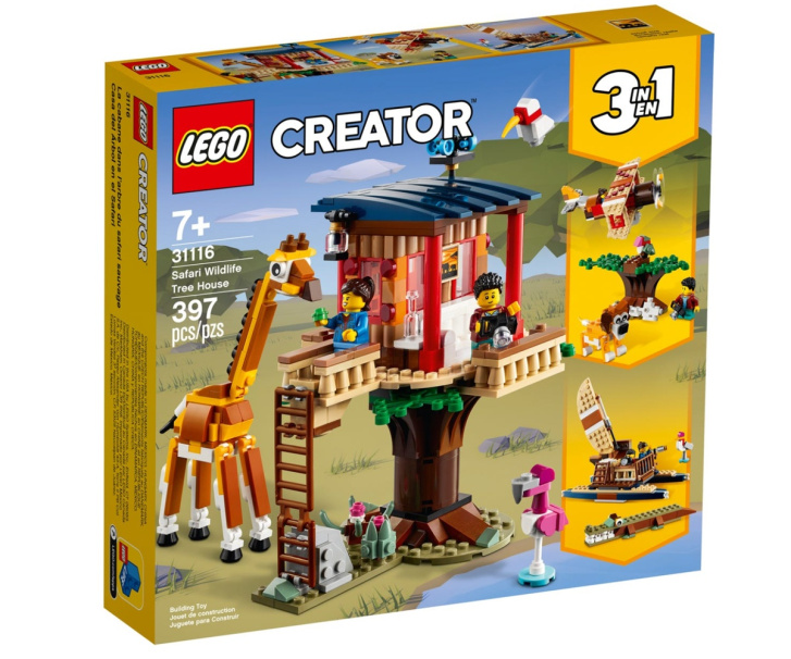 31116 Lego Creator – Safari domeček na stromě