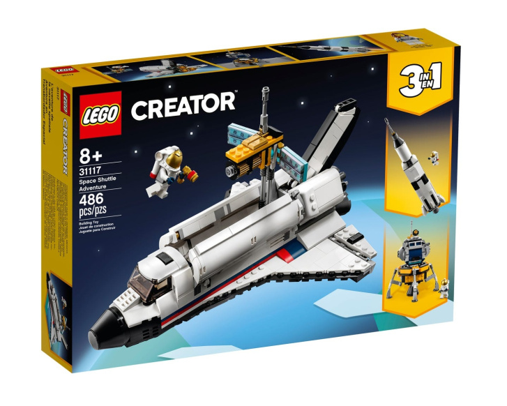 31117 Lego Creator – Vesmírní dobrodružství 3 v 1