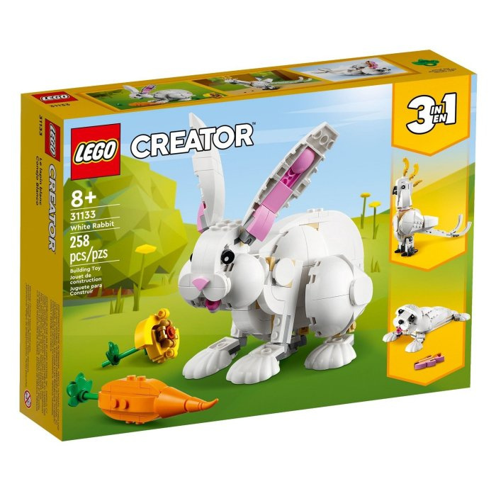 31133 Lego Creator- Bílý králík