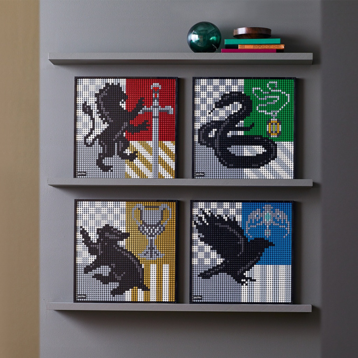 31201 LEGO ART - HARRY POTTER Erby bradavických kolejí