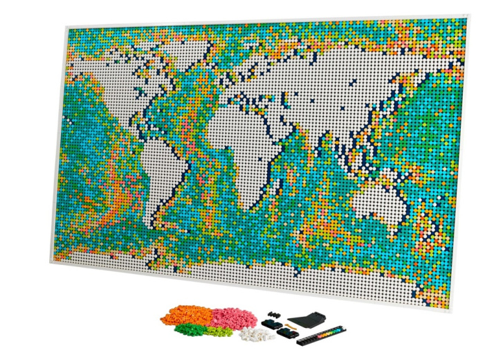 31203 Lego Art- Mapa světa