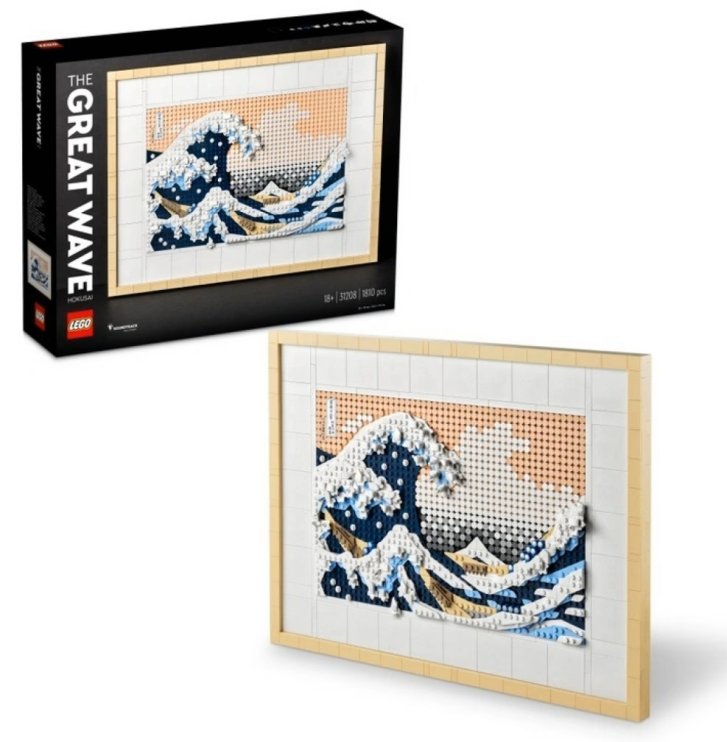 31208 Lego Art – Hokusai – Velká vlna