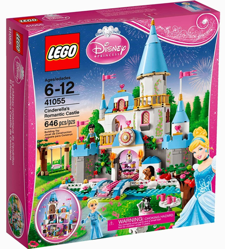41055 LEGO DISNEY PRINCESS - Popelčin romantický zámek