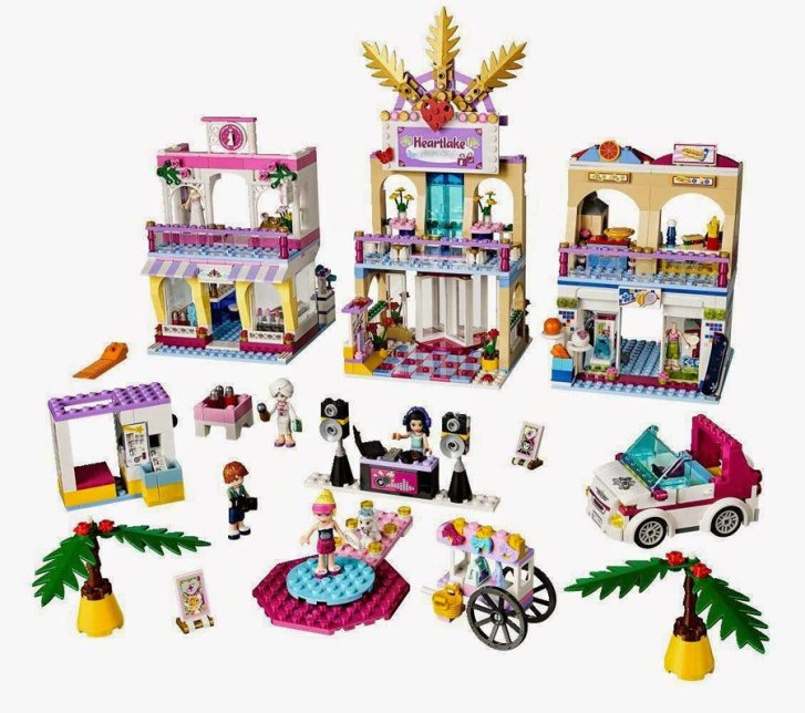 41058 LEGO FRIENDS - Obchodní zóna Heartlake