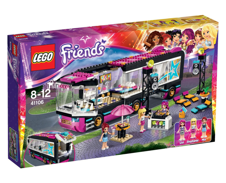 41106 LEGO FRIENDS - Autobus na turné popových hvězd