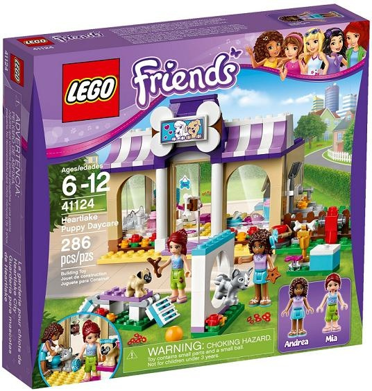 41124 LEGO FRIENDS – Péče o štěňátka v Heartlake