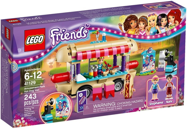 41129 LEGO FRIENDS – Dodávka s hot dogy v zábavném parku