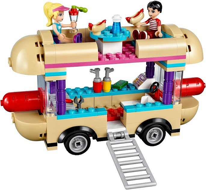 41129 LEGO FRIENDS – Dodávka s hot dogy v zábavném parku