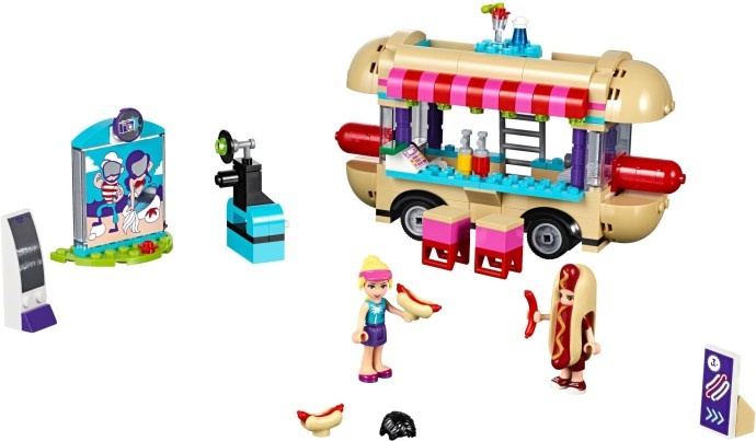 41129 LEGO FRIENDS – Dodávka s hot dogy v zábavném parku