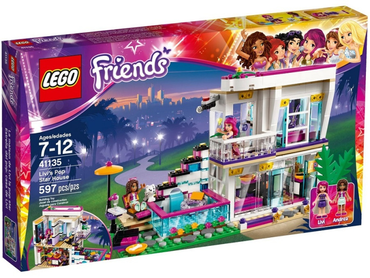 41135 LEGO FRIENDS - Dům popové hvězdy