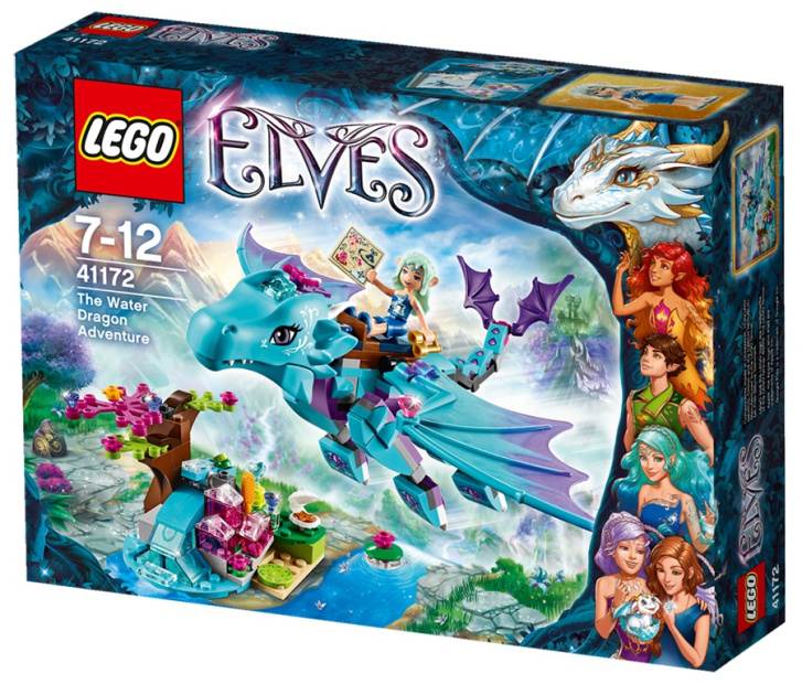 41172 LEGO ELVES - Dobrodružství s vodním drakem